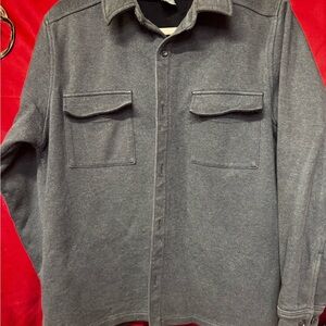 Banana Republic Dark Gray Shirt Jacket